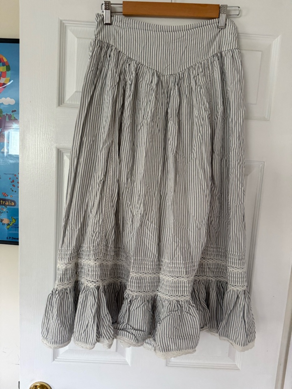Washed never worn American Eagle Outfitters Striped Maxi Skirt